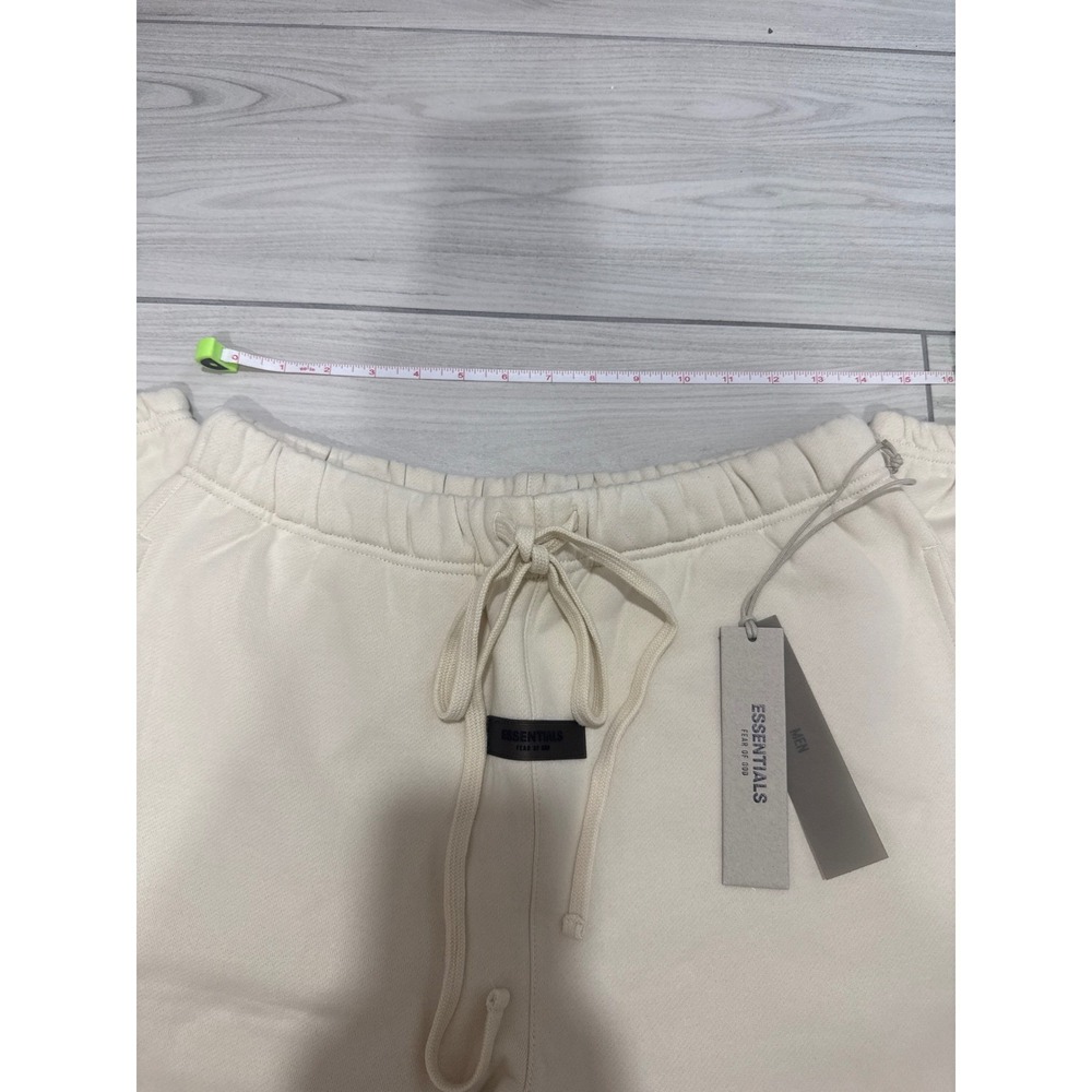 Fear of God Essentials Mens Sweatpants Cream Joggers Small NWT - Picture 4 of 7